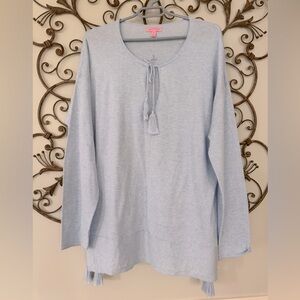 Lily Pulitzer tunic light weight summer sweater. Coolmax size XL NWOT!